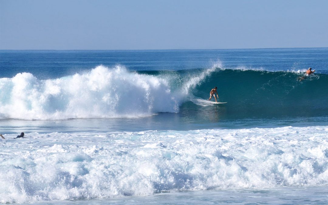 Surfing Baja California